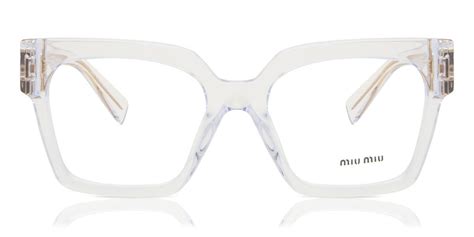 Miu Miu MU04UV 2AZ1O1 Eyeglasses in Clear